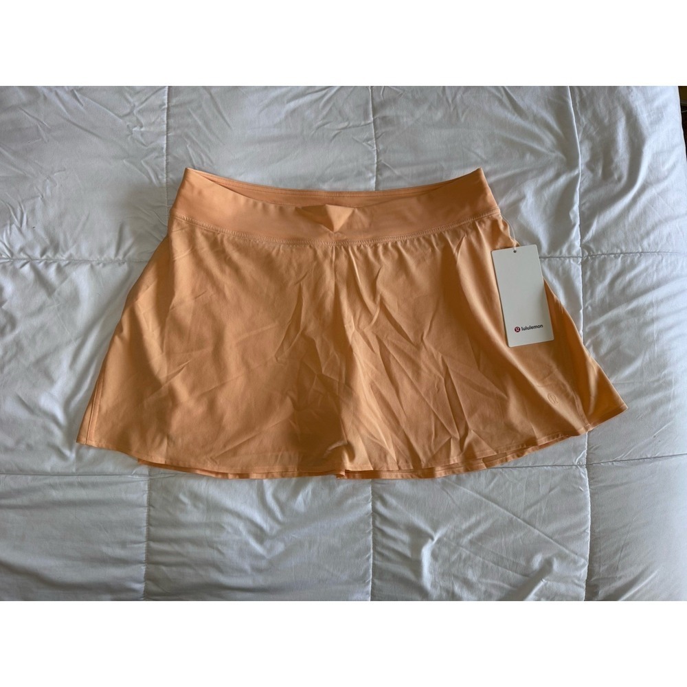 NWT lululemon Peach  Women's Skort